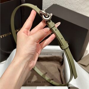 Bottega Veneta Women's green belt